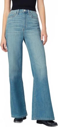 Joe's Mia Petite High Rise Wide Leg Jean In Hot Shot
