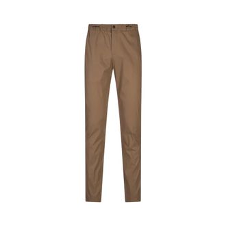 Pantaloni Torino Heren, Broeken, Bruin, Maat: W33 Katoen