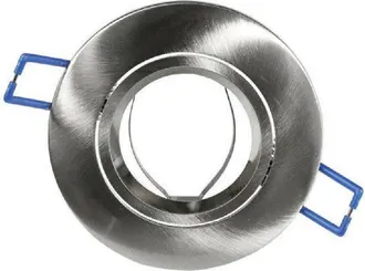 Trade Shop Trade Shop Traesio - Trade Shop - Porta Faretto Da Incasso Tondo Supporto Faretti Portafaretto Controsoffitto P12 - Plata