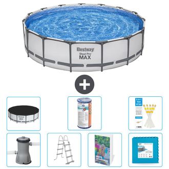Bestway Piscina Bestway Steel Pro Max Redonda - 457x122 Cm - 8-piezas S602