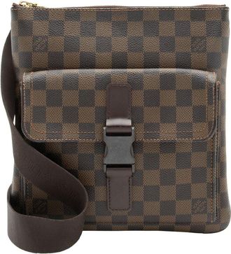 Louis Vuitton Brown Damier Ebene Melville (Authentic Pre-Loved)