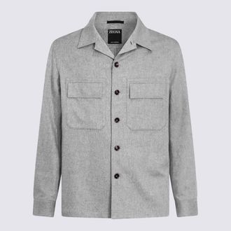 Ermenegildo Zegna Grey Casual Jacket