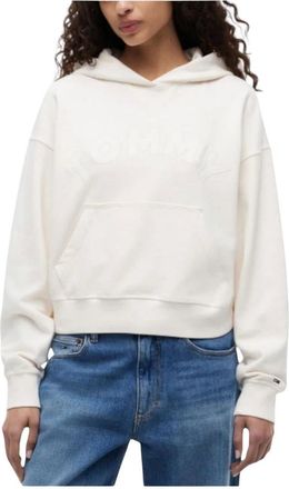 Tommy Hilfiger Mujer, Sudaderas, Beige, Talla: XS