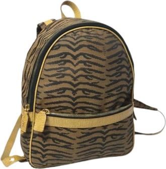 Fendi Pre-owned Vintage Rugzak - Dames - Vintage Rugzakken - Bruin - ONE Size - Vintage