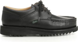Paraboot Laced Shoes - male - Paraboot - Laced Shoes - Black - 6 UK - Shoes