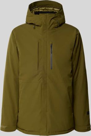 Icepeak Icepeak Parka mit Kapuze und Ärmelriegeln Modell BAKERHILL in Oliv, Größe 46