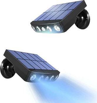 OEM Luces Solares Para Jard&iacute;n, [juego De 2] Luces Solares Para Jard&iacute;n Con Sensor De Movimiento, Foco Solar De 360&deg; [1200 Mah] Linterna Solar Impermeable P