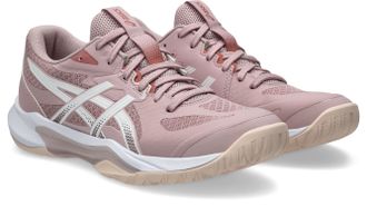 Asics Hallenschuh ASICS GEL-TACTIC 13, Damen, Gr. 37,5, morganite, wei&szlig;, Synthetik, Schuhe Hallenschuh