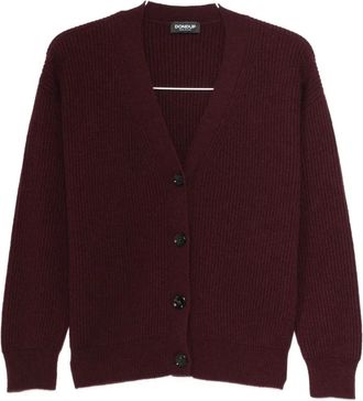 Dondup buttoned cardigan - Red