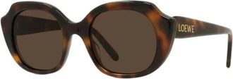Loewe Sunglasses, female, Brown, Size: 50 MM Sunglasses