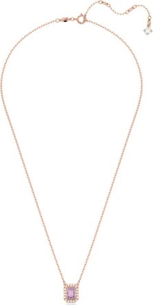 Swarovski Millenia Octagon-Cut Ketting - Dames - Kettingen - Geel - ONE Size - Accessoires