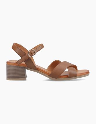 Hush Puppies Womens Regina Womens Heeled Sandals - Brown - Size: 4