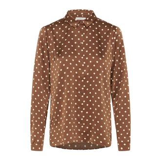 Inwear Overhemden, Dames, Bruin, XL, Shirts