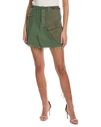 Mother Mother Denim The G.I. Jane Mini Skirt