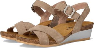 Naot Throne Womens Shoes Almond Suede : EU 42 (US Womens 11) M, Leather