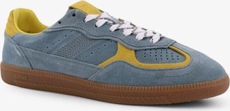 Alohas Womens Suede Sneakers Blue Trainers