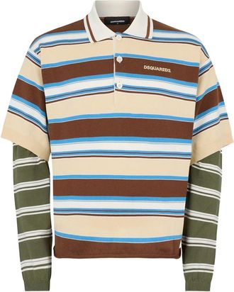 Dsquared2 Long-sleeves Polo Shirt