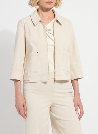 Lyss&eacute; Nylah Detail Crop Jacket