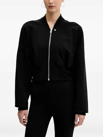 Rick Owens Flight zip-fastening jacket - Zwart