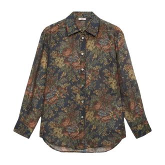 Oltre Donna, Camicette, Blu, M, new