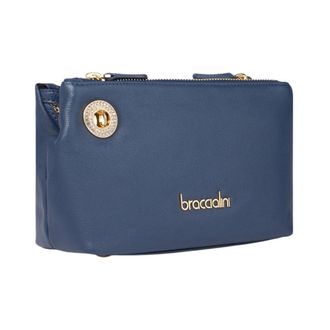 Braccialini Borsa a Spalla Nora - - Bags - Donna - Blu - ONE SIZE