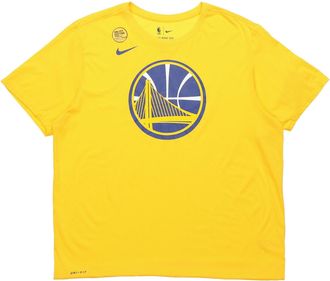 Nike Golden State Warriors AS GSW M NK DRY TEE ES LOGO Couple Style Yellow 870507-728
