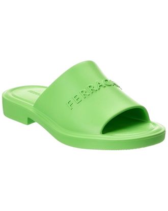 Ferragamo Giuneva 3D Logo Rubber Sandal