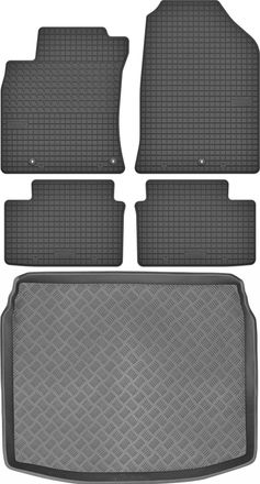OEM Juego De Alfombrillas De Goma Para Coche Y Alfombrilla Para Maletero Del Kia Xceed Crossover (desde 2019)