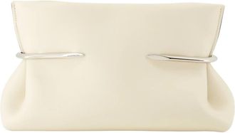 Givenchy Shoulder Bags, female, White, Size: ONE SIZE Pinch Soft Clutch