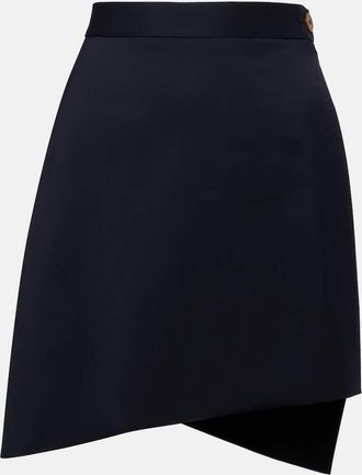 Vivienne Westwood Minigonna Infinity in lana vergine