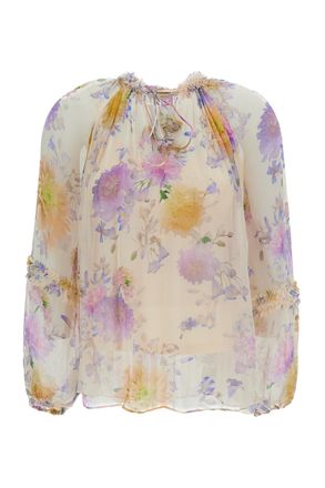 Zimmermann Luna Ruffle Blouse