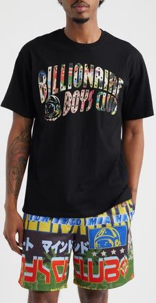 Billionaire Boys Club Curve Collage Cotton Graphic T-Shirt in Black at Nordstrom, Size Xx-Large