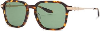 Barton Perreira Delon Square-frame Sunglasses - Green - One Size