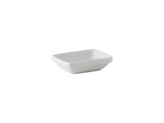 Tuxton Accessories Rectangular Sauce Dish 2oz 3-3/8x2-5/8x1, 48 Pieces