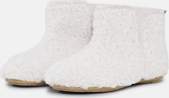 Ilse Jacobsen Womens Cosy ankle boot in milk cr&egrave;me - White