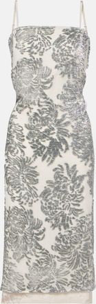 Jacques Wei Abito sottoveste in misto seta