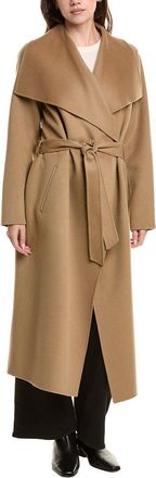 Mackage Wool & Leather Wrap Coat