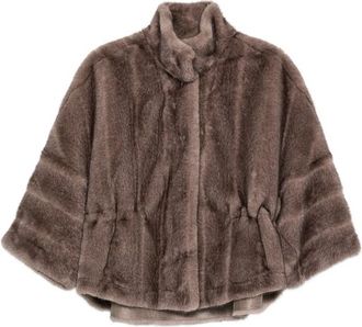 VALENTINI 1972 High-neck Drawstring-waist Jacket