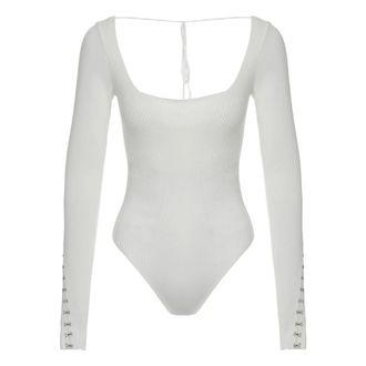 ANNA OCTOBER Dames, Tops, Wit, Maat: M Viscose