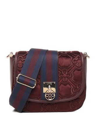 V° 73 quilted-effect shoulder bag - women - Polyurethane/Fabric - One Size - Red