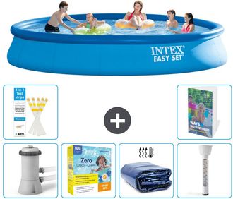 Intex Piscina Easy Set Redonda - 457x84 Cm - 7-piezas S184