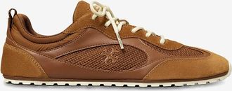 Tory Burch Niedrige Sneakers aus Wildleder und Mesh Field