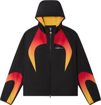 Casablanca Gradient Jacket - Heren - Hoodies - Zwart - M - Polyester - Hoodies & sweatvesten