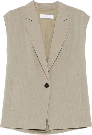 Iro Soledad Button Pocket Sleeveless Waistcoat