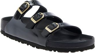 Birkenstock Womens Sandals Florida Black Leather