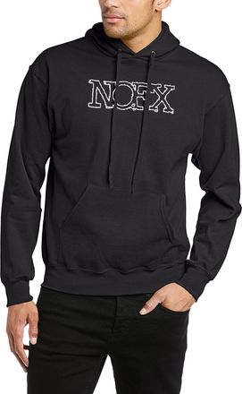 Generic Nofx Hoodie Music Band Punk Rock Retro Vintage (UK, Alpha, XL, Regular, Regular, Standard, Black)