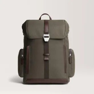 Carl Friedrik Large Travel Backpack - Nylon - Dark Green