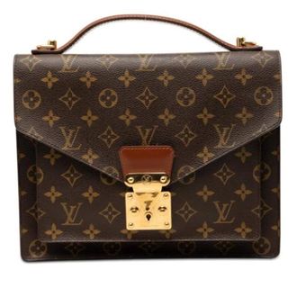Louis Vuitton Pre-owned Monceau 28 - unisex - Louis Vuitton Vintage - Vintage Handbags - Brown - ONE SIZE - Pre-owned