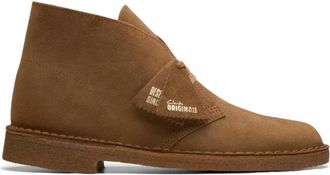 Clarks Woestijnlaars Su&egrave;de Rubberen Zool Schoen - Heren - Veterlaarzen - Bruin - 44 1/2 EU - Su&egrave;de - Schoenen