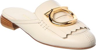 Ferragamo Gancini Leather Mule